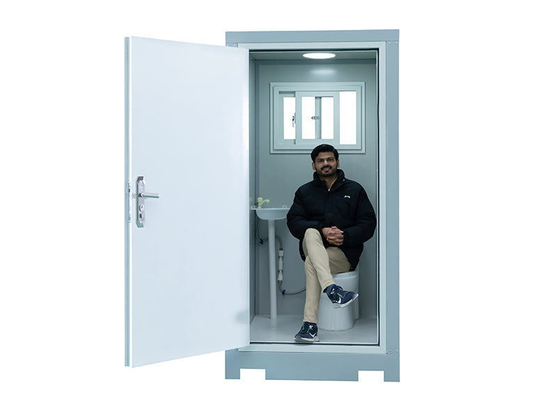 Toilet Portabel Luar Ruangan untuk Satu Orang