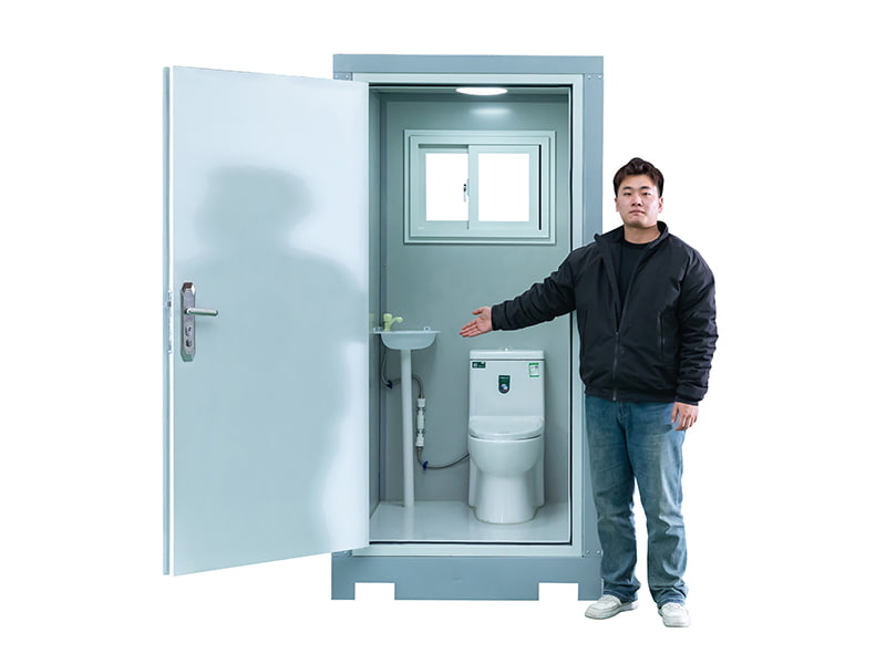 Toilet Portabel Luar Ruangan untuk Satu Orang