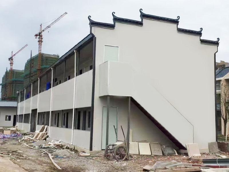 Rumah Modular Tipe K dengan Penutup Atap