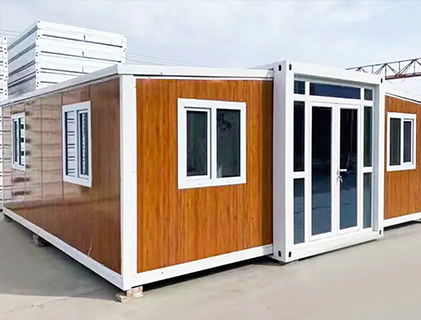 Rumah Kontainer Sayap Ganda yang Dapat Diperluas